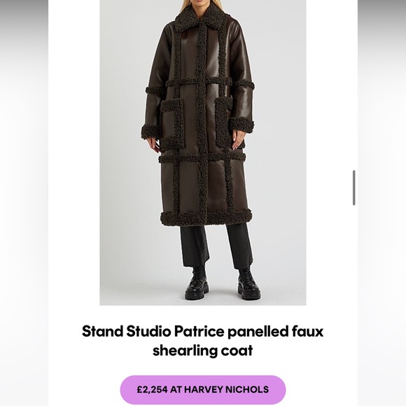 Zara Double-Faced Reversible Coat - Picture 9 of 9